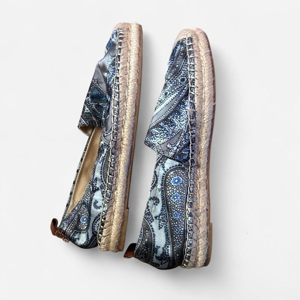 Cottagecore Coastal Sam Edelman Paisley Slip-On Flats – Size 6.5 - Picture 3 of 7